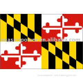 New 3x5 Maryland American state polyester flags